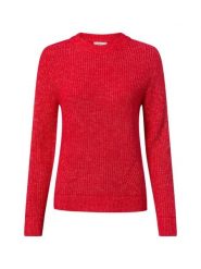 S.Oliver sweter z dzianiny z domieszką wełny Kobiety Bawełna czerwony, 40. Czerwone swetry S.Oliver, s, bez wzorów, z bawełny, bez ramiączek. Za 179.95 zł.