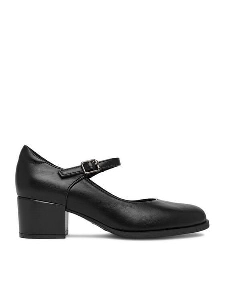 Go Soft Czółenka CEO-BK064 Czarny. Czarne czółenka GO SOFT, bez wzorów, ze skóry, bez obcasa, bez zapięcia. Za 149.99 zł.