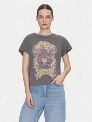 Noisy May T-Shirt Gaby 27033385 Szary Regular Fit. Szare t-shirty Noisy May, m, bez wzorów, z bawełny, bez kołnierzyka, bez ramiączek. Za 49.99 zł.