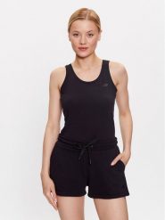 4F Top 4FSS23TTSHF581 Czarny Regular Fit. Czarne topy 4f, xl, bez wzorów, z bawełny, bez kołnierzyka, bez ramiączek. Za 39.99 zł.