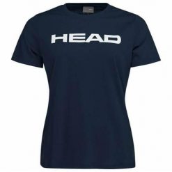 Koszulka sportowa damska Head Club 22 Lucy. Niebieskie t-shirty sportowe Head, xl, bez wzorów, z poliesteru, bez ramiączek. Za 115.00 zł.