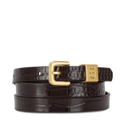 Pasek Damski GINO ROSSI. Brązowe paski Gino Rossi, bez wzorów. Za 99.99 zł.