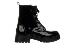 Trzewiki Bayla-161 177 4007 Black Patent 161617, Czarny, Skóra naturalna. Czarne botki Bayla, bez wzorów, z gumy, eleganckie, bez obcasa, bez zapięcia. W wyprzedaży za 249.00 zł.