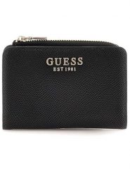 Guess Portfel w kolorze czarnym - 11 x 9 x 2 cm rozmiar: onesize. Czarne portfele Guess, z aplikacjami, z materiału. Za 188.85 zł.