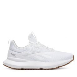Buty do biegania Reebok. Białe buty do biegania Reebok, bez wzorów, bez zapięcia, do biegania. Za 279.99 zł.
