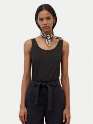 Marc O'Polo Top B01 2001 50001 Czarny Regular Fit. Czarne topy Marc O'Polo, xs, bez wzorów, z bawełny, bez kołnierzyka, bez ramiączek. Za 69.99 zł.