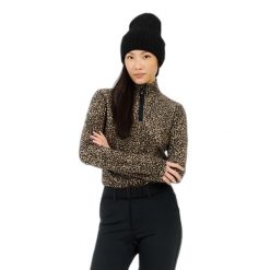 Damski polar 1/4 zip Protest Refuzzy. Czarne bluzy z polaru Protest, bez wzorów, z polaru. Za 251.00 zł.