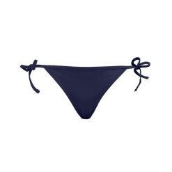 Dół od bikini Dameskie Puma, wiązane po bokach, granatowe. Niebieskie bikini Puma, bez wzorów, sportowe. Za 129.99 zł.