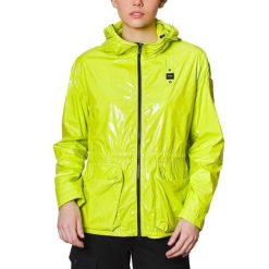 Kurtka BLAUER GIUBBINI CORTI FODERAT Zielony. Zielone kurtki Blauer, bez wzorów, z syntetyku, bez kaptura. Za 610.99 zł.