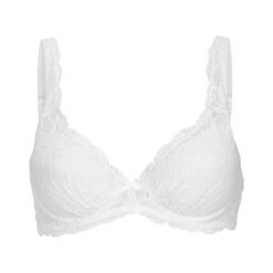 Cellbes Wyściełany biustonosz na fiszbinach biały female biały 70A. Białe biustonosze sportowe Cellbes, bez wzorów, z koronki. Za 89.00 zł.