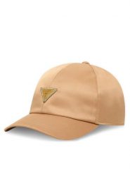 Guess Czapka z daszkiem AW5396 POL01 Różowy. Czerwone czapki z daszkiem Guess, z aplikacjami, z materiału. Za 159.99 zł.