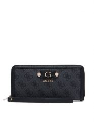 Guess Portfel Lindsey Slg SWSG97 49146 Szary ciemny. Szare portfele Guess, z aplikacjami, ze skóry. Za 264.99 zł.