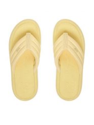 Roxy Japonki CEOWB-3CK003 Żółty jasny. Żółte japonki Roxy, bez wzorów, ze skóry. Za 129.99 zł.