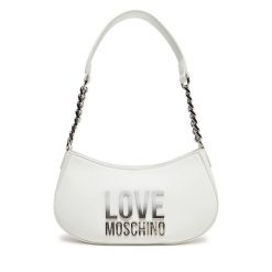 Torebka LOVE MOSCHINO. Białe torebki klasyczne Love Moschino, bez wzorów, klasyczne, bez dodatków. Za 519.99 zł.