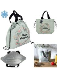 Garden Spirit Torba w kolorze jasnozielonym na lunch - 30 x 29 cm rozmiar: onesize. Zielone torby sportowe Garden Spirit, bez wzorów, z materiału. Za 32.49 zł.