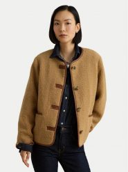 LAUREN RALPH LAUREN Kurtka przejściowa 297P23442004 Beżowy ciemny Regular Fit. Brązowe kurtki Lauren Ralph Lauren, s, bez wzorów, z syntetyku, bez kaptura. Za 1,599.00 zł.