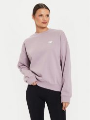 New Balance Bluza Essentials WT41508 Fioletowy Regular Fit. Fioletowe bluzy New Balance, xs, bez wzorów, z bawełny, bez kaptura. Za 159.99 zł.