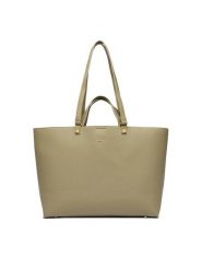 GINO ROSSI Torebka EO-LX10226 Zielony. Zielone shopper bag Gino Rossi, bez wzorów, z materiału, bez dodatków. Za 329.99 zł.