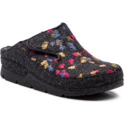 Kapcie BERKEMANN - Gladis 01155 Grau/Tupfen 689. Szare kapcie Berkemann, z materiału. Za 299.00 zł.