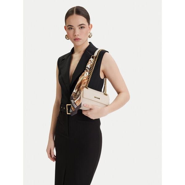 Torebka Just Cavalli. Białe torebki klasyczne Just Cavalli, bez wzorów, klasyczne, bez dodatków. Za 444.99 zł.