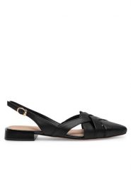 Sergio Bardi Baleriny WYL3476-1Z-SB Czarny. Czarne baleriny Sergio Bardi, bez wzorów, ze skóry, bez obcasa, bez zapięcia. Za 299.99 zł.