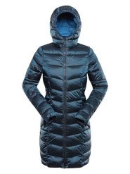 Alpine Pro Płaszcz pikowany w kolorze granatowym rozmiar: S. Niebieskie płaszcze Alpine Pro, s, bez wzorów, bez kaptura. Za 269.18 zł.