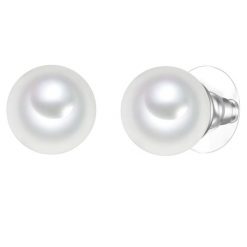 Yokoamii Kolczyki z Stop metali w Srebrny 1 ct Damski. Szare kolczyki Yokoamii, z perłą, srebrne. Za 129.99 zł.