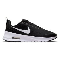 NIKE AIR MAX NUAXIS Sneakersy damskie. Czarne buty sportowe lifestyle Nike, bez wzorów, z materiału, biznesowe, bez zapięcia, nike air max. Za 369.99 zł.