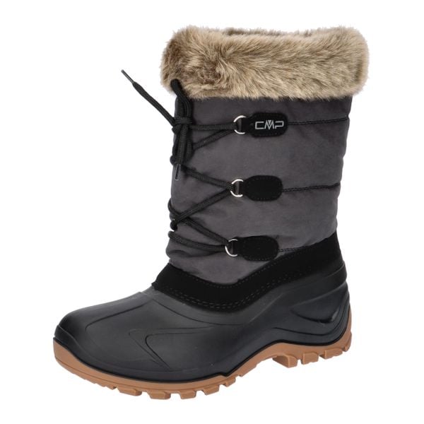 Buty zimowe damskie, Nietos Low. Brązowe buty trekkingowe CMP, bez wzorów, z materiału, bez zapięcia, outdoorowe. Za 329.99 zł.