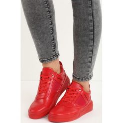 Czerwone Buty Sportowe Creativity. Buty sportowe lifestyle marki Born2be. Za 49.99 zł.