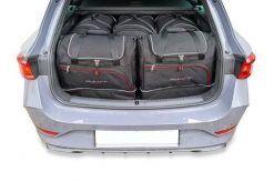 Torby Do Bagażnika Cupra Leon St Phev 2020+ 5Szt Kjust. Czarne torby podróżne KJUST, bez wzorów, z kauczuku. Za 1,549.00 zł.