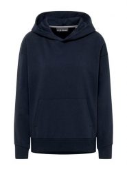 ELBSAND Bluza "Finele" w kolorze granatowym rozmiar: S. Niebieskie bluzy z kapturem ELBSAND, s, bez wzorów, z kapturem. Za 154.95 zł.