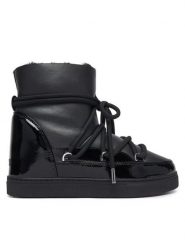 Inuikii Śniegowce Gloss Wedge 1001.004.0052.000 Czarny. Czarne śniegowce Inuikii, bez wzorów, ze skóry, bez zapięcia. Za 1,329.00 zł.