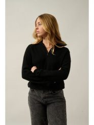 AUTHENTIC CASHMERE Kaszmirowy sweter w kolorze czarnym rozmiar: S. Czarne swetry AUTHENTIC CASHMERE, s, bez wzorów, z kaszmiru, bez ramiączek. Za 409.97 zł.