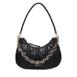 Torebka Steve Madden. Czarne torebki klasyczne Steve Madden, bez wzorów, klasyczne, bez dodatków. Za 519.99 zł.