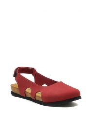 Comfortfusse Skórzane baleriny w kolorze czerwonym rozmiar: 40. Czerwone baleriny Comfortfüße, bez wzorów, ze skóry, bez obcasa, bez zapięcia. Za 204.96 zł.