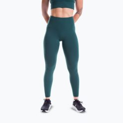 Legginsy treningowe damskie Built For Athletes Training. Zielone legginsy BUILT FOR ATHLETES, bez wzorów, sportowe. Za 269.99 zł.