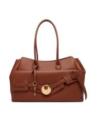 LOVE MOSCHINO Torebka JC4274PP0PKS0208 Brązowy. Brązowe shopper bag Love Moschino, bez wzorów, ze skóry, bez dodatków. Za 1,009.00 zł.