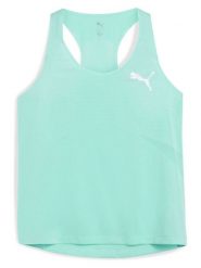 Puma Top "Raceday Ultraspun" w kolorze turkusowym do biegania rozmiar: M. Niebieskie topy sportowe Puma, m, bez wzorów, z materiału, do biegania. Za 179.22 zł.