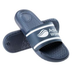 AquaWave Klapki Arwedi WO'S 92800331125 niebieskie. Niebieskie klapki bez wzorów, z materiału, sportowe, bez obcasa, bez zapięcia. Za 90.76 zł.