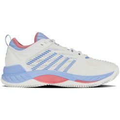 Damskie buty do tenisa K-Swiss Hypercourt Supreme 2 HB. Białe buty treningowe K-SWISS, bez wzorów, bez zapięcia, tenisowe. Za 740.60 zł.