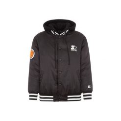 Kurtka Bambino unisex Starter 1101 czarny. Czarne kurtki Starter, bez wzorów, z materiału, bez kaptura. Za 735.70 zł.