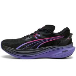 Damskie buty do biegania Puma Deviate Nitro 3 Digitokio. Czarne buty do biegania Puma, bez wzorów, bez zapięcia, do biegania. W wyprzedaży za 651.50 zł.