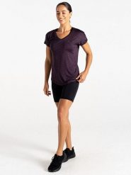 Dare 2b Koszulka sportowa "Vigilant Tee" w kolorze fioletowym rozmiar: 52. Różowe t-shirty sportowe Dare 2b, bez wzorów, z materiału, bez ramiączek, outdoorowe. Za 34.85 zł.