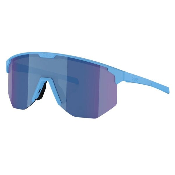 Okulary przeciwsłoneczne Bliz Hero Small. Niebieskie okulary przeciwsłoneczne BLIZ, bez wzorów. W wyprzedaży za 334.50 zł.