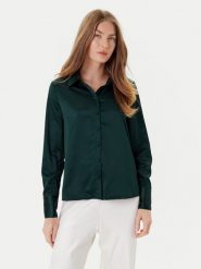 Vero Moda Koszula Merle 10334598 Zielony Regular Fit. Zielone koszule Vero Moda, s, bez wzorów, z syntetyku, bez kołnierzyka, bez ramiączek. Za 89.99 zł.