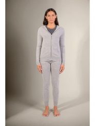 Perfect Cashmere Kaszmirowa bluza "Emma" w kolorze jasnoszarym rozmiar: M. Szare bluzy z kapturem Perfect Cashmere, m, bez wzorów, z kaszmiru, bez kaptura. Za 413.99 zł.