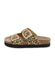 Billowy Klapki w kolorze beżowym rozmiar: 39. Brązowe klapki Billowy, bez wzorów, klasyczne, z otwartym noskiem, bez obcasa, bez zapięcia. Za 173.99 zł.