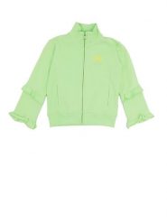 Bluza z pełny zamek błyskawiczny na co dzień. Zielone bluzy bez kaptura LEONE 1947 APPAREL, bez wzorów, bez kaptura, na fitness i siłownię. Za 84.16 zł.