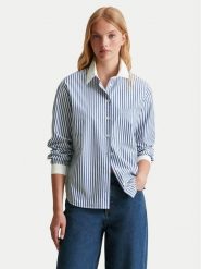 Marc O'Polo Denim Koszula 500 0006 774 Niebieski Regular Fit. Niebieskie koszule Marc O'Polo DENIM, l, bez wzorów, z bawełny, bez kołnierzyka, bez ramiączek. Za 309.99 zł.